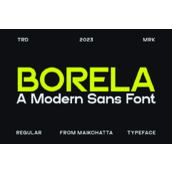 Borela字体