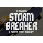 Storm breaker字体