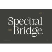 Spectral bridge字体