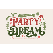 Party dream字体