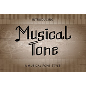 Musical tone字体