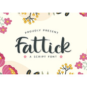 Fattick字体