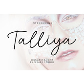 Talliya字体