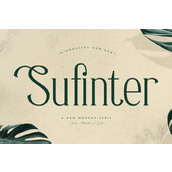 Sufinter字体