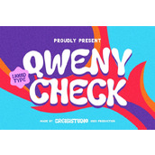 Qweny check字体