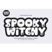 Spooky witchy字体