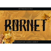Bornet字体