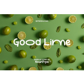 Good lime字体