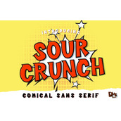 Sour crunch字体