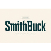 Smith buck字体
