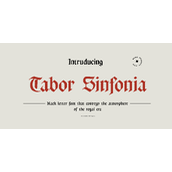 Tabor sinfonia字体