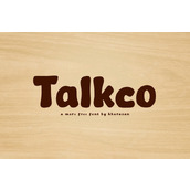 Talkco字体