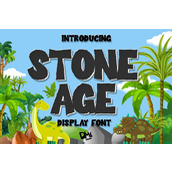 Stone age字体