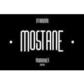 Mostane字体
