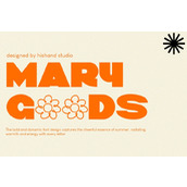 Mary goods字体