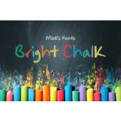 Bright chalk字体