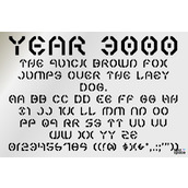 Year 3000字体