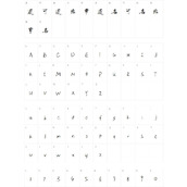 静谧馥郁桂花香字体