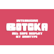 Boteka字体
