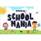 School mania字体