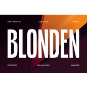 Blonden字体