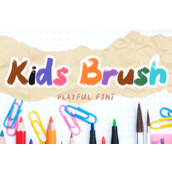 Kids brush字体