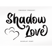 Shadow love字体