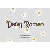 Daisy romeo字体