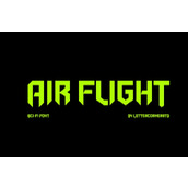 Air flight字体