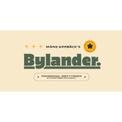 Bylander字体