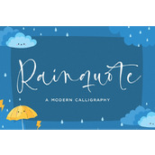 Rainquote字体