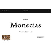 Monecias字体