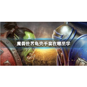 《魔兽世界》龟壳手套学习地点