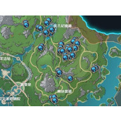 原神湖光铃兰采集分布图
