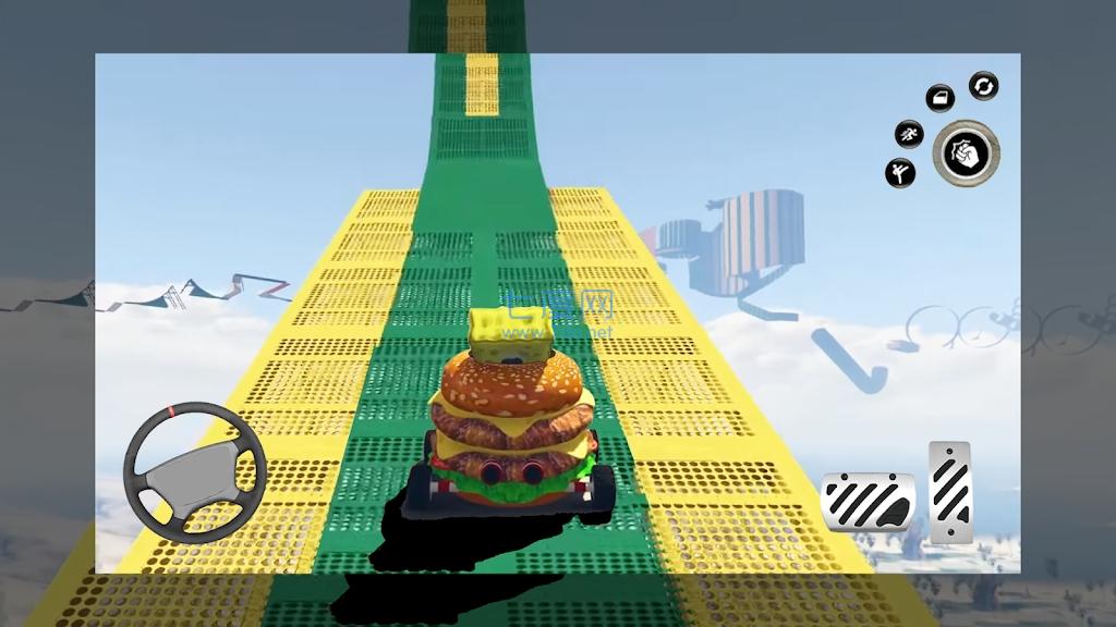 汉堡海绵车SpongebobMegaRampDrive免费正版