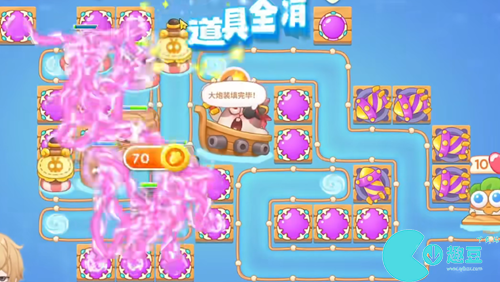 保卫萝卜4暖暖汤泉第4关图文通关攻略