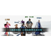 我的侠客口令码怎么用