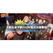 火影忍者手游2023年度总决赛赛程