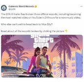 GTA6打破三项吉尼斯世界纪录一览
