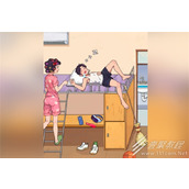 爆梗找茬王叫醒上学怎么过