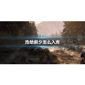 《浩劫前夕》入库方法