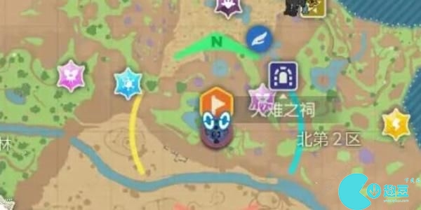 宝可梦朱紫蓝之圆盘三圣鸟位置一览