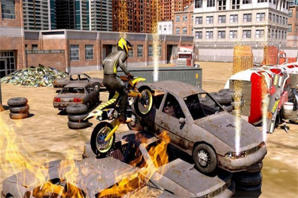 特技越野摩托车3D下载最新版