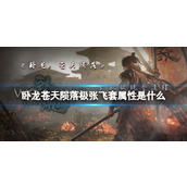 《卧龙苍天陨落》极张飞套属性介绍
