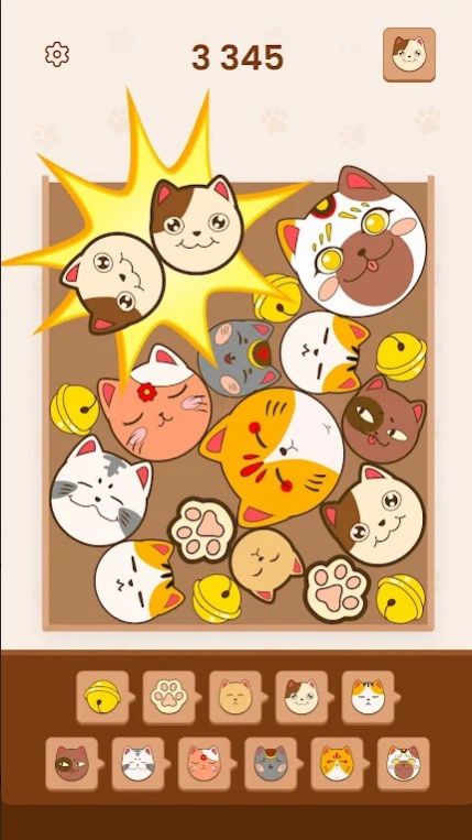 可爱的猫咪拼图下载