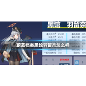 蔚蓝档案黑馆羽留奈怎么样