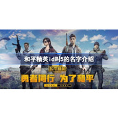 和平精英id叫5的是谁
