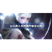 以闪亮之名捏脸升级怎么样