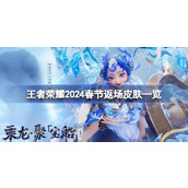王者荣耀2024春节返场哪些皮肤