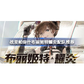 战双帕弥什布丽姬特·耀炎的配队推荐